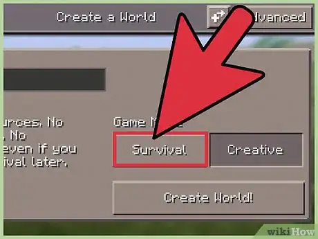 Imagen titulada Fly in Minecraft and Minecraft Pocket Edition Step 6