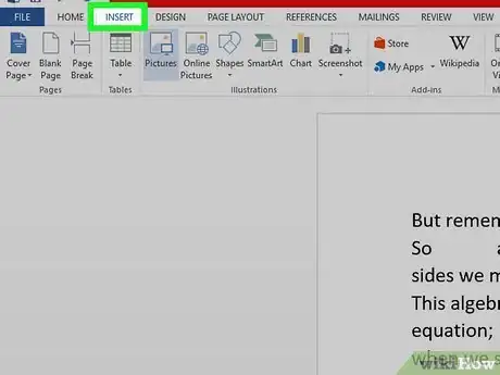 Imagen titulada Type Square Root on PC or Mac Step 3