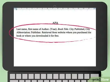 Imagen titulada Cite a Kindle eBook Step 10
