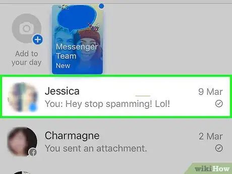 Imagen titulada Send Your Location on Facebook Messenger Step 2