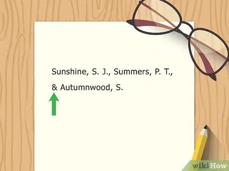 Imagen titulada Cite Multiple Authors in APA Step 3
