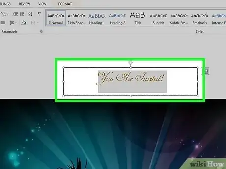Imagen titulada Make Invitations on Microsoft Word Step 9
