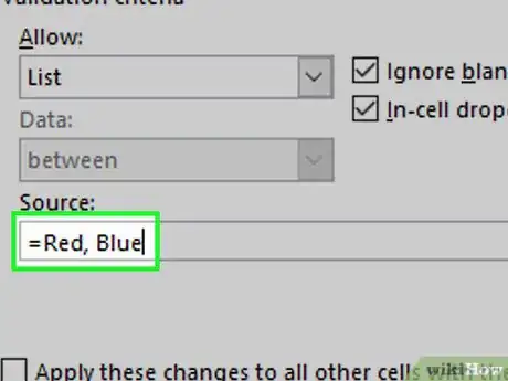 Imagen titulada Edit a Drop Down List in Excel on PC or Mac Step 25