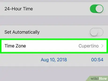 Imagen titulada Change the Timezone on the Apple Watch Step 6