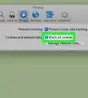 activar cookies en Safari