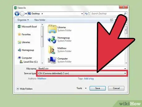 Imagen titulada Create a CSV File Step 5