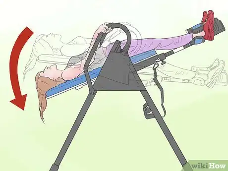 Imagen titulada Use an Inversion Table for Back Pain Step 9