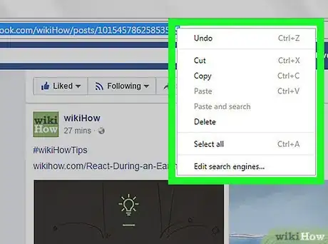 Imagen titulada Get the Link to a Facebook Post on a PC or Mac Step 5