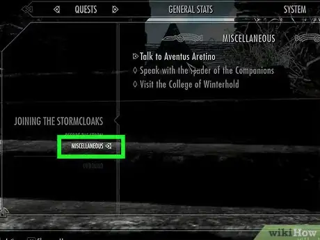Imagen titulada Join the Dark Brotherhood in Skyrim Step 1