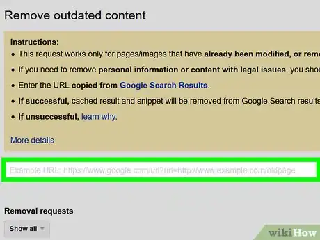 Imagen titulada Delete a Url from Google Step 2