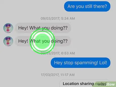 Imagen titulada Delete Messages on Facebook Messenger Step 3