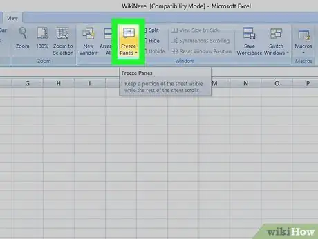 Imagen titulada Freeze More than One Column in Excel Step 4