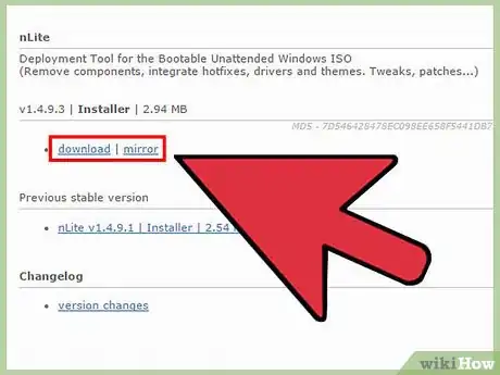 Imagen titulada Slipstream Your SATA Drivers Into a Windows XP Installation CD Using nLite Step 3