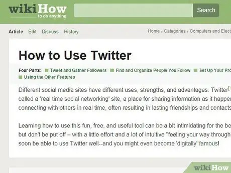 Imagen titulada Be More Popular on Twitter Step 1