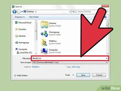 Imagen titulada Create a CSV File Step 6