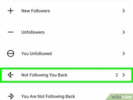 Imagen titulada See Who Doesn't Follow You Back on Instagram Step 5