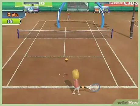 Imagen titulada Do a Fast Ball in Tennis in Wii Sports Step 3
