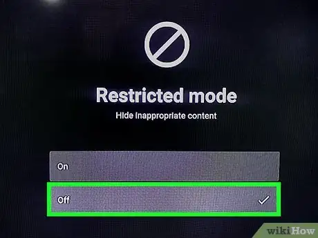 Imagen titulada Turn Off YouTube Restricted Mode Step 16
