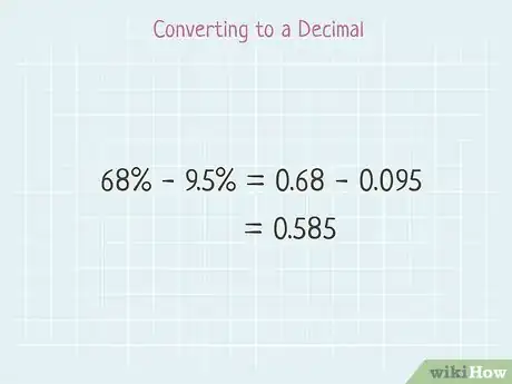 Imagen titulada Subtract Percentages in Math Step 6