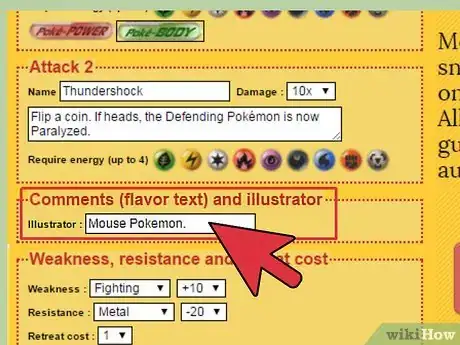 Imagen titulada Make a Pokemon Card Step 10