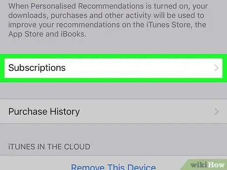Imagen titulada Cancel Subscriptions on iPhone Step 7