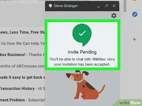 Imagen titulada Chat in Gmail Step 7