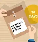 solicitar una licencia de matrimonio en California