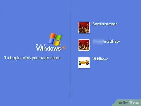 Imagen titulada Log on to Windows XP Using the Default Blank Administrator Password Step 4