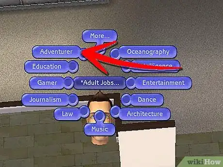 Imagen titulada Reach the Top of Your Job Career in Sims 2 Step 1Bullet17