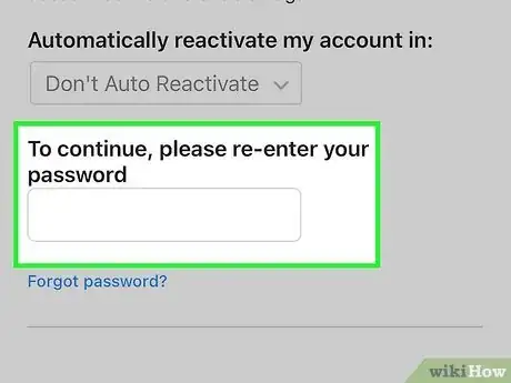 Imagen titulada Temporarily Disable an Instagram Account Step 9