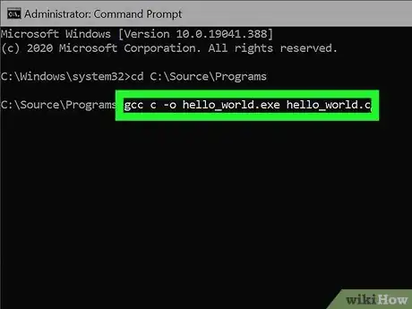 Imagen titulada Compile a C Program Using the GNU Compiler (GCC) Step 15
