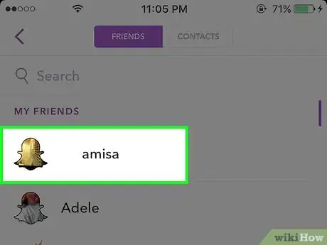 Imagen titulada View Snapchat Profile Step 4