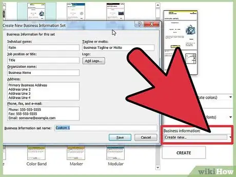 Imagen titulada Create an Email Newsletter in Publisher Step 5