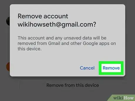 Imagen titulada Delete an Account from the Gmail App Step 5