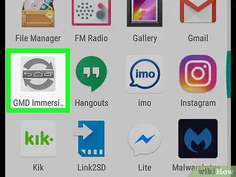 Imagen titulada Hide the Notification Bar on Android Step 2