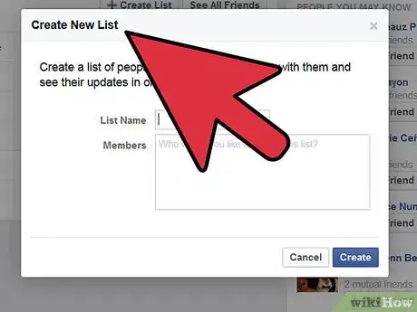 Imagen titulada Make Friends Lists on Facebook Step 14