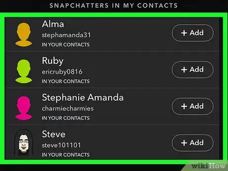 Imagen titulada Use Snapchat Step 21