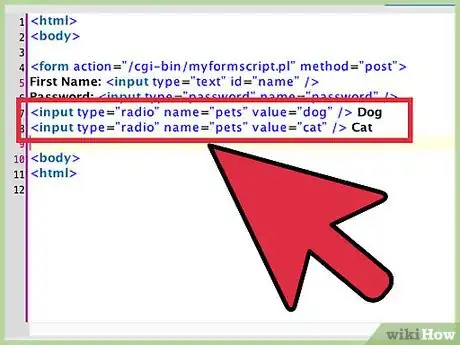 Imagen titulada Create HTML Forms Step 7