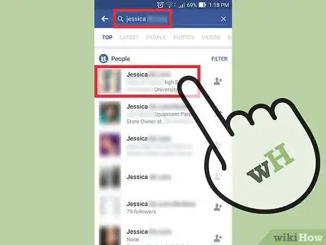 Imagen titulada Send a Friend Request on Facebook Step 3