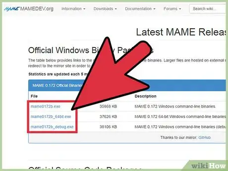 Imagen titulada Install MAME in Windows Step 2