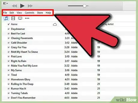 Imagen titulada Add a Folder of Music to iTunes Step 1
