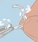 colocarte una argolla en tu piercing de nariz