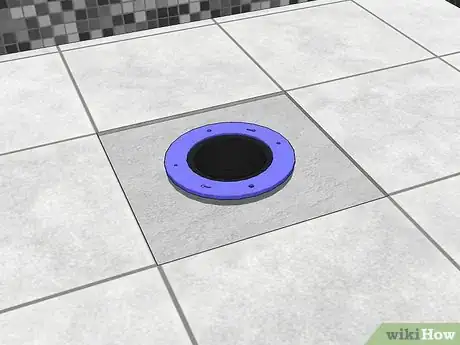 Imagen titulada Cut Tile Around a Toilet Step 9
