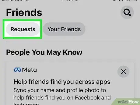 Imagen titulada Cancel a Friend Request on Facebook Step 8