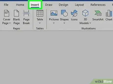 Imagen titulada Insert a Line in Word Step 3