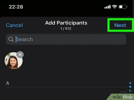 Imagen titulada Create a Group in WhatsApp Step 5