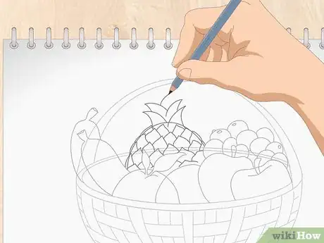 Imagen titulada Draw a Basket of Fruit Step 11