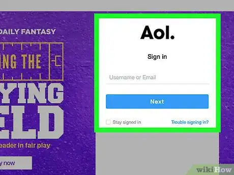 Imagen titulada Close a Free AOL Account Step 2