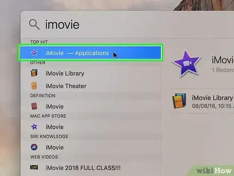 Imagen titulada Use iMovie Step 1