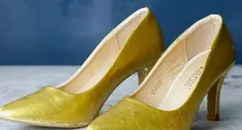 hacer zapatos con brillos